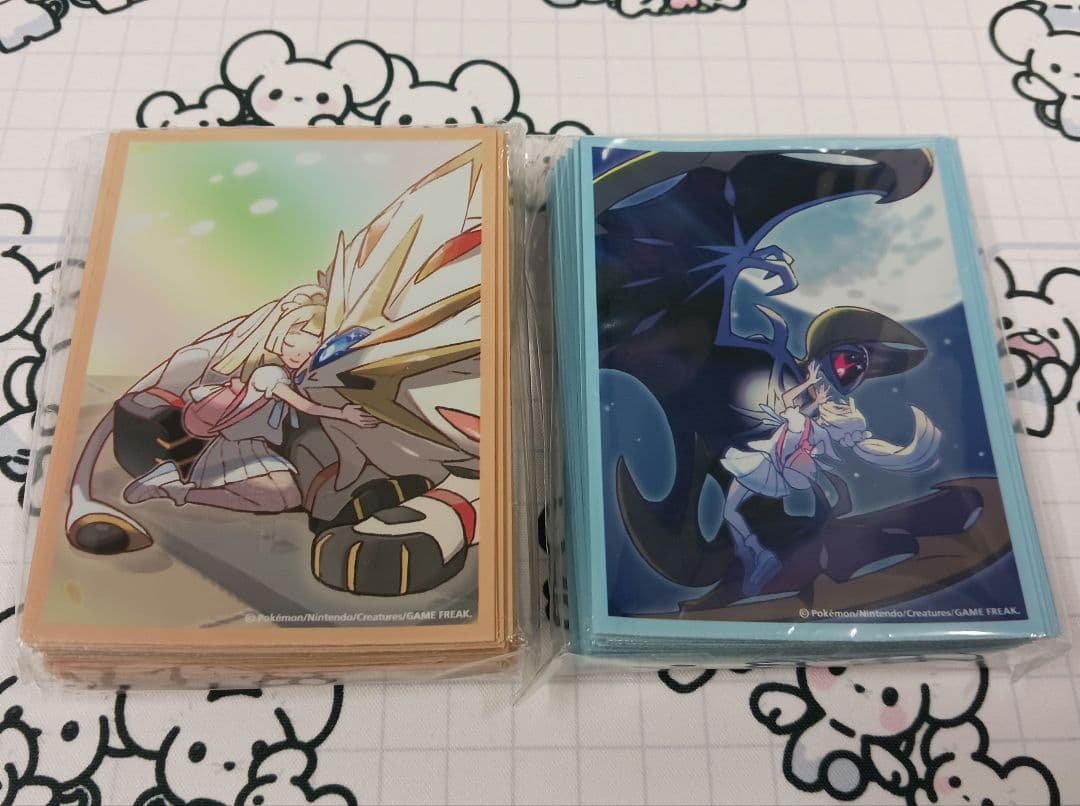 リーリエ＆ソルガレオ・ルナアーラ デッキシールド ポケモンカード スリーブ