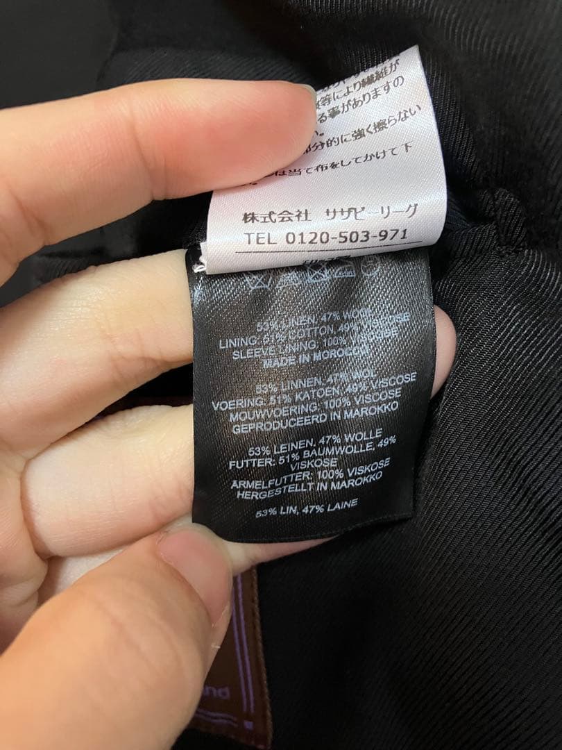 dries van noten 24ss bishop ダブルテーラード