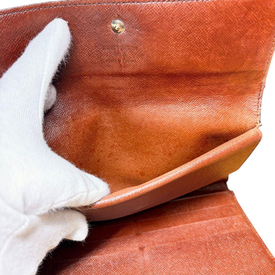 ルイヴィトン ポルトフォイユ インターナショナル モノグラム 三つ折り 長財布