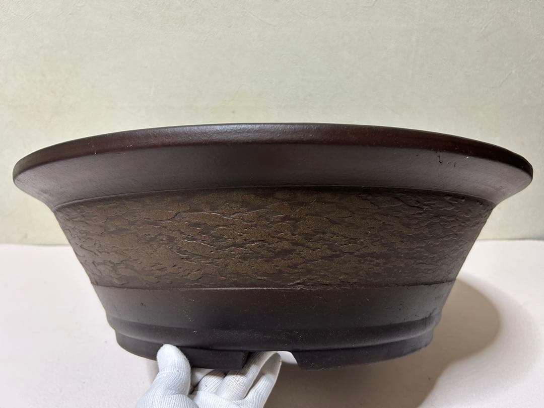 大型　松皮盆栽鉢　松柏盆栽　雑木盆栽　皐月盆栽