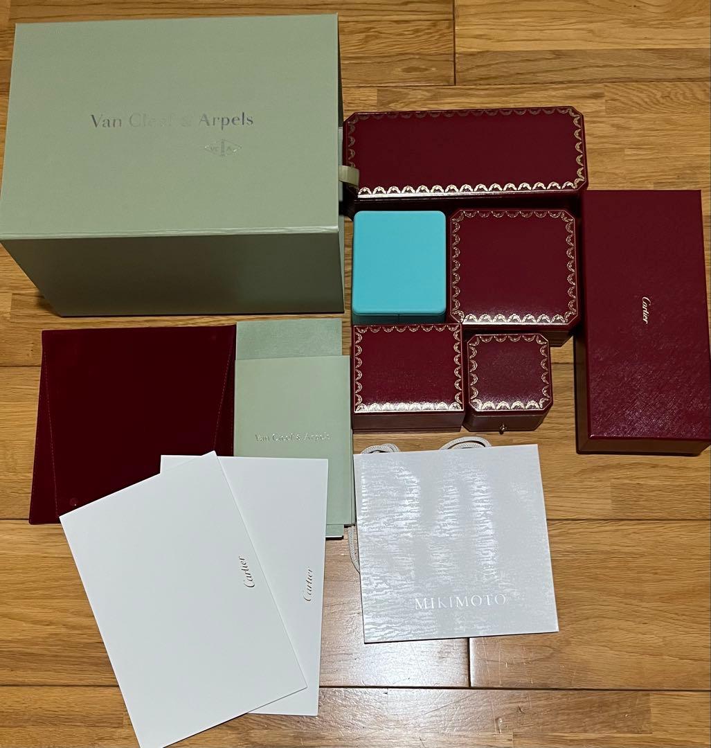 ね*こ様 Van Cleef & Arpels & Cartier ほか　箱、紙