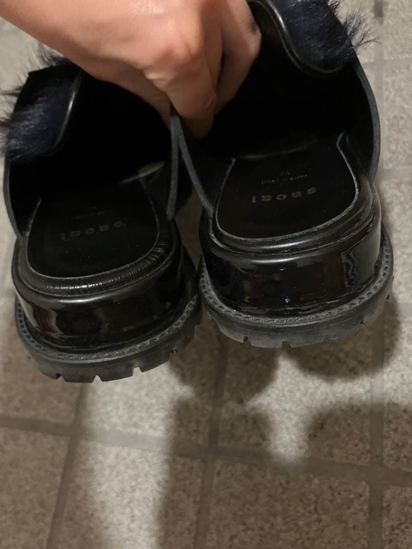 sacai ローファー 37 ブラック