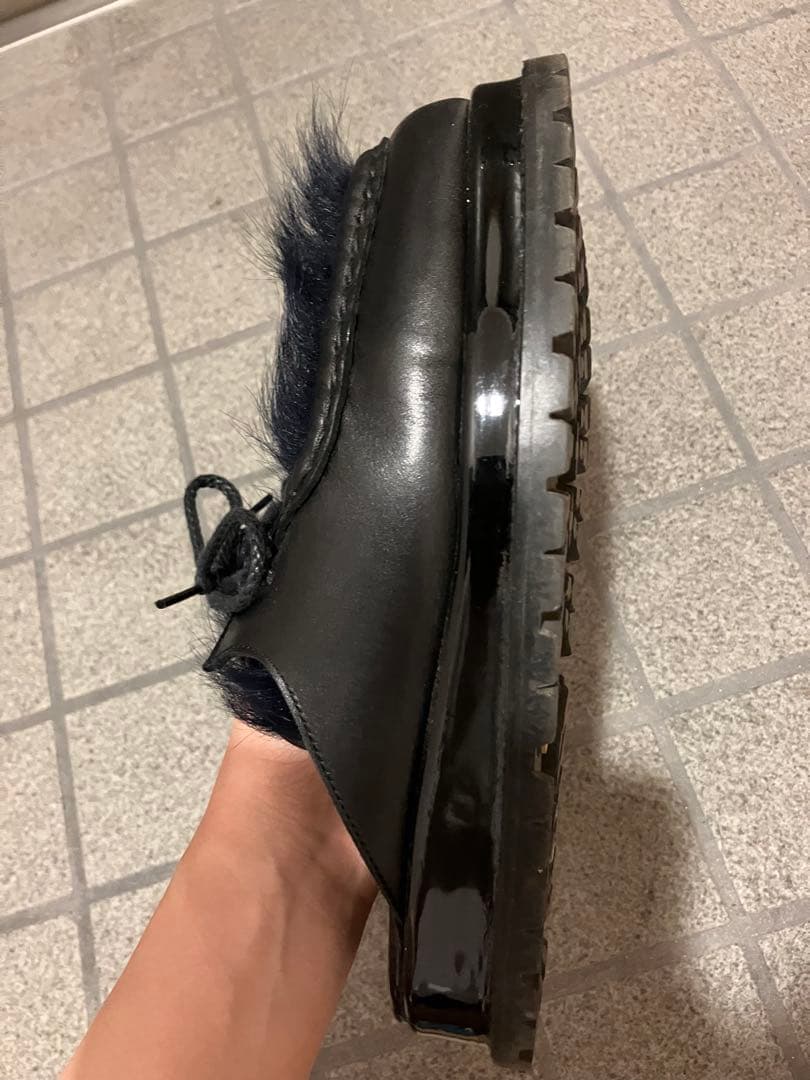 sacai ローファー 37 ブラック