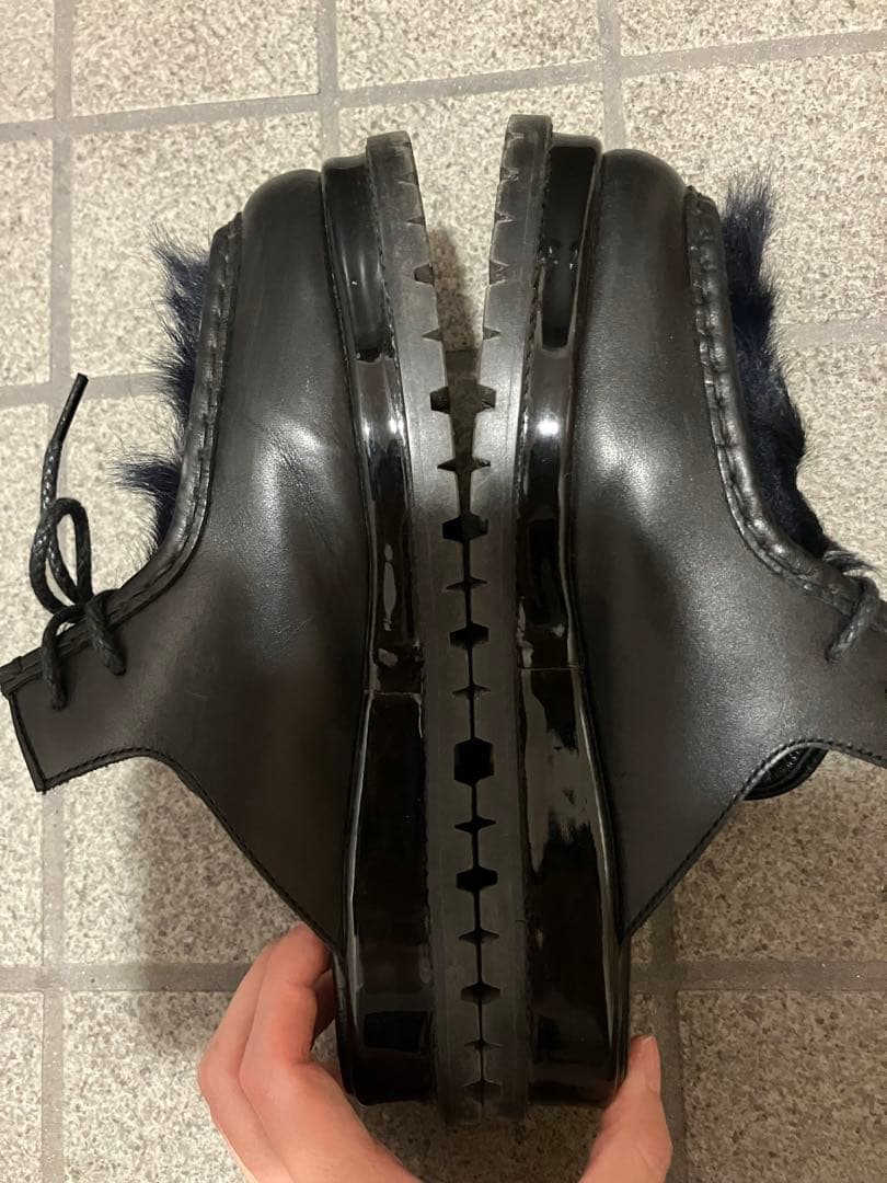 sacai ローファー 37 ブラック