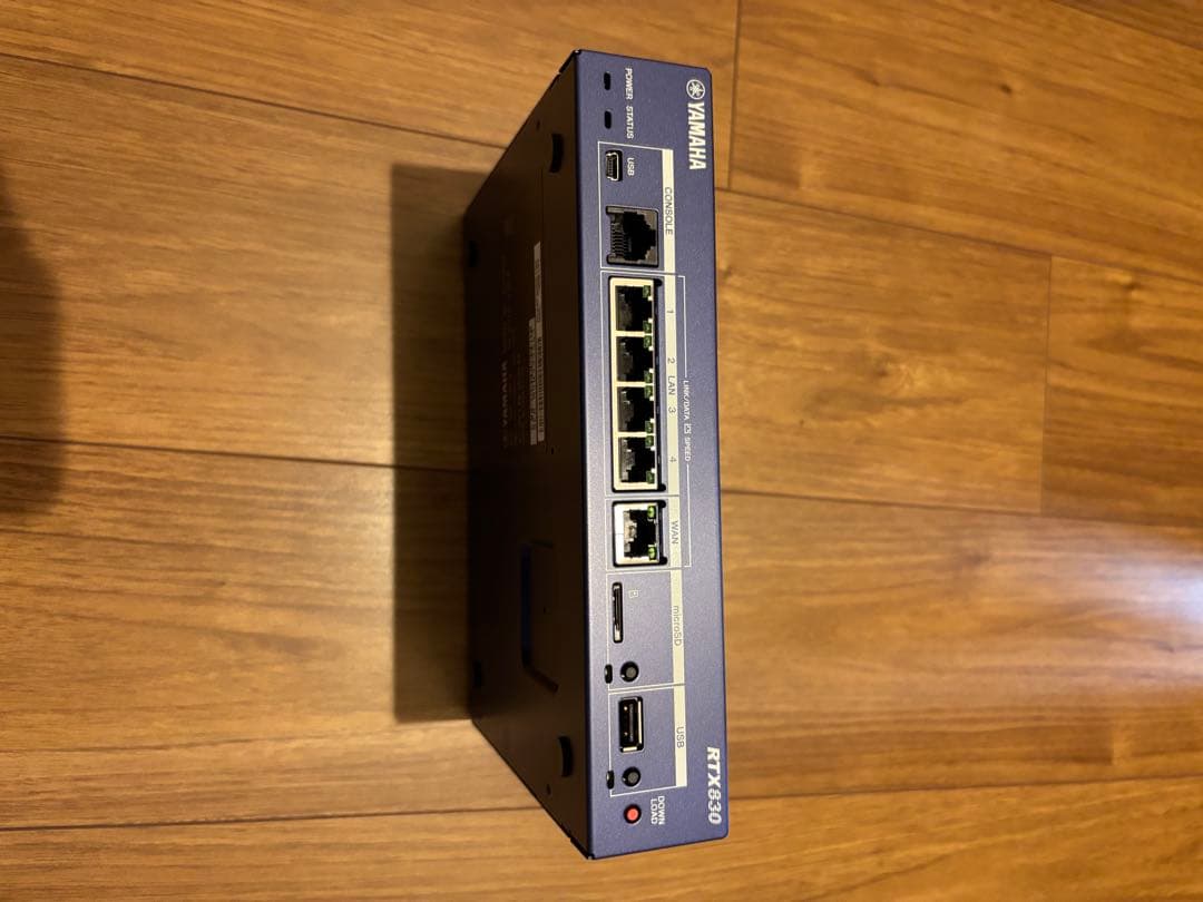 【新品】YAMAHA RTX830 有線LANルーター