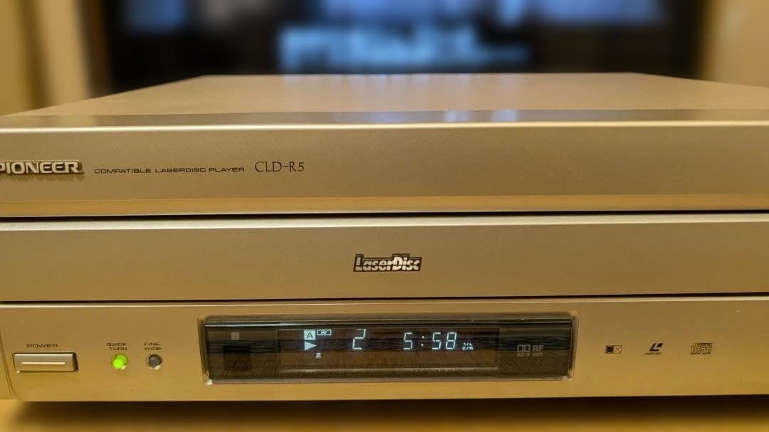 動作確認済 パイオニア Pioneer CLD-R5 レーザーディスクプレーヤー