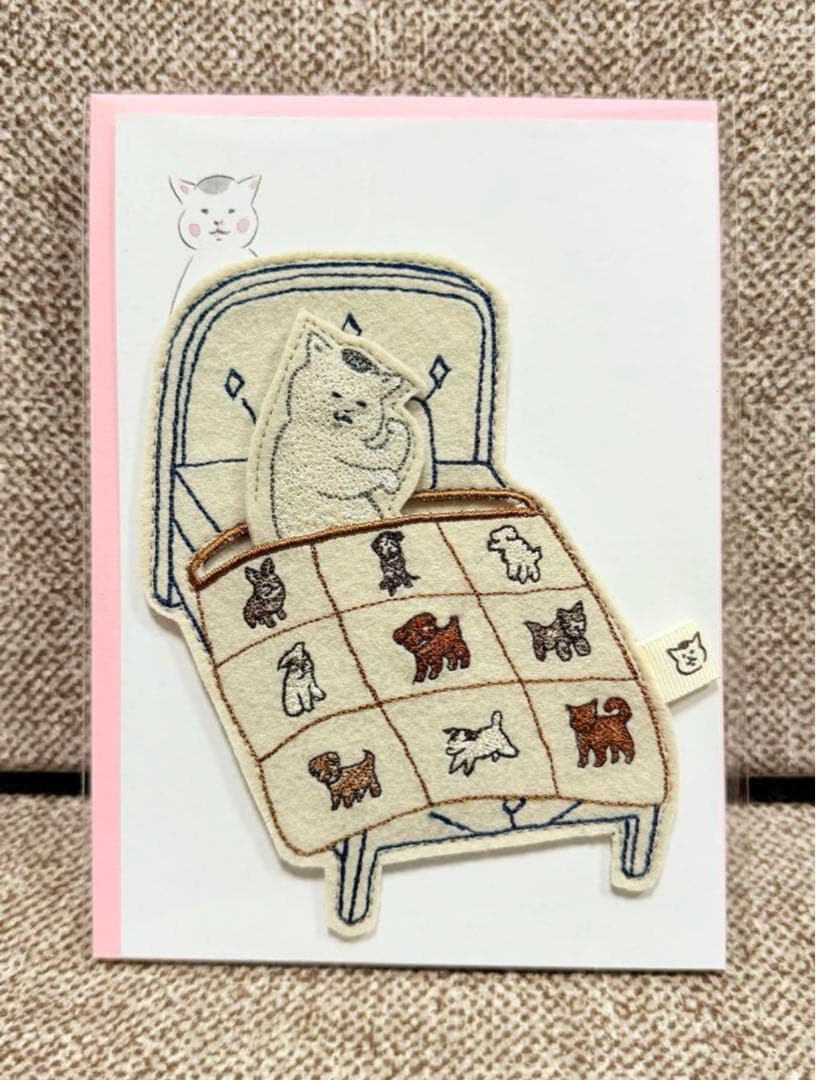 1☆ きょうの猫村さん　CORAL & TUSK フェルトカード　猫村さん