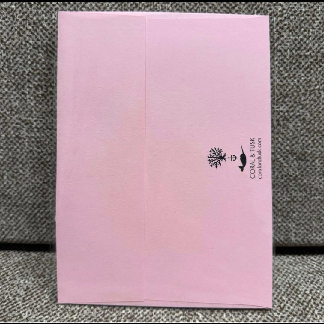 1☆ きょうの猫村さん　CORAL & TUSK フェルトカード　猫村さん