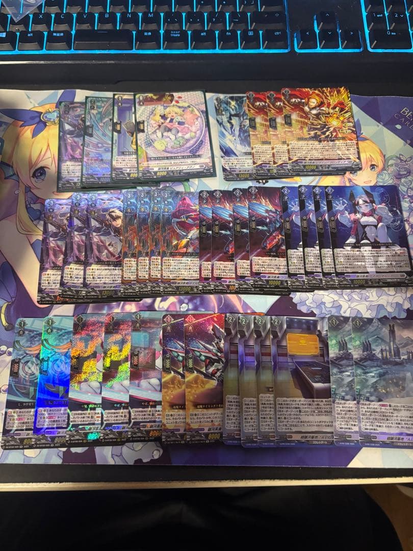 ヴァンガード　銀河英勇　デッキ　パーツ