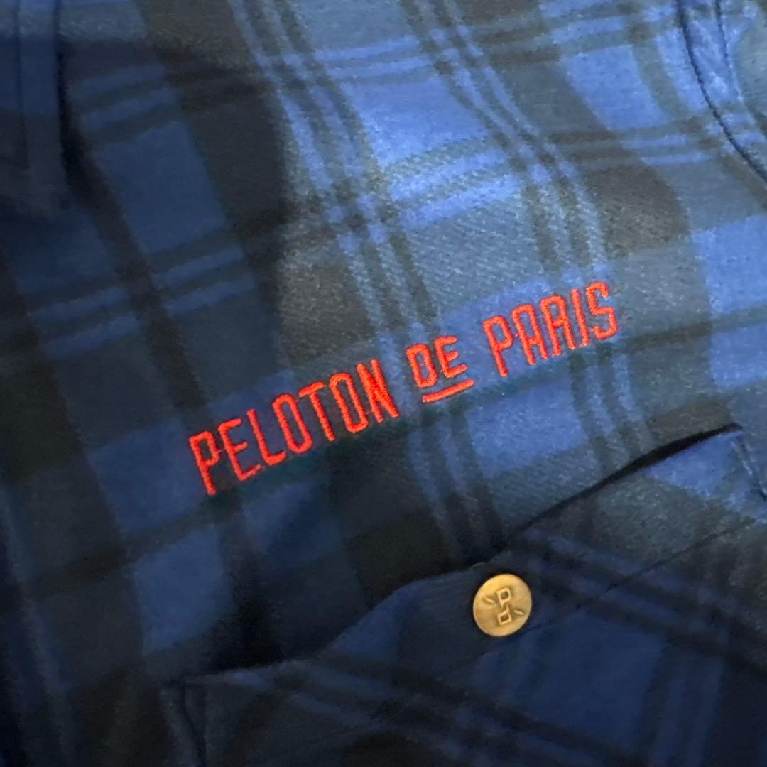 プロトンドパリ グラベルシャツ ネルシャツ M サイクルジャージ