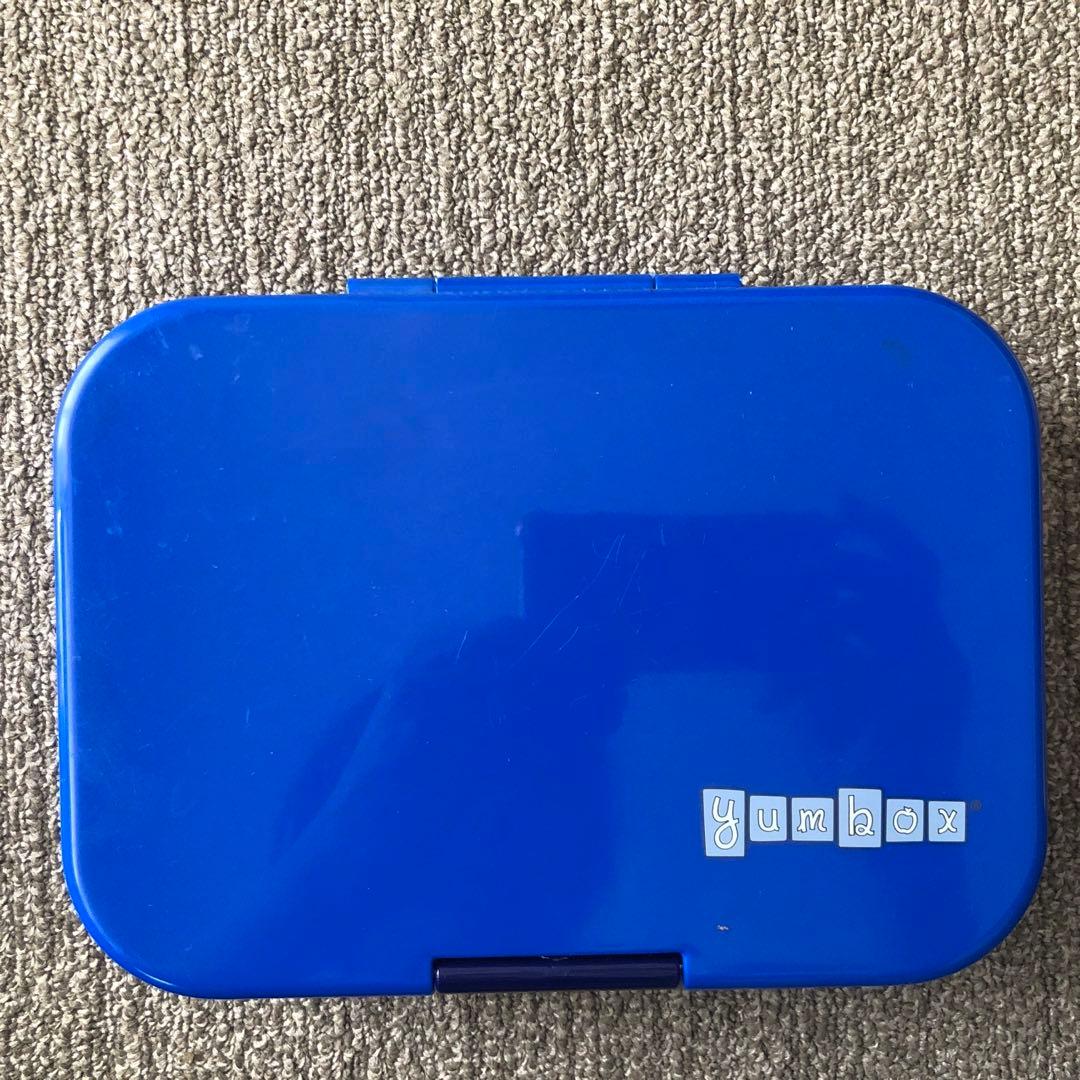 yumbox ヤムボックス 子ども用弁当箱 パープルとブルー2箱
