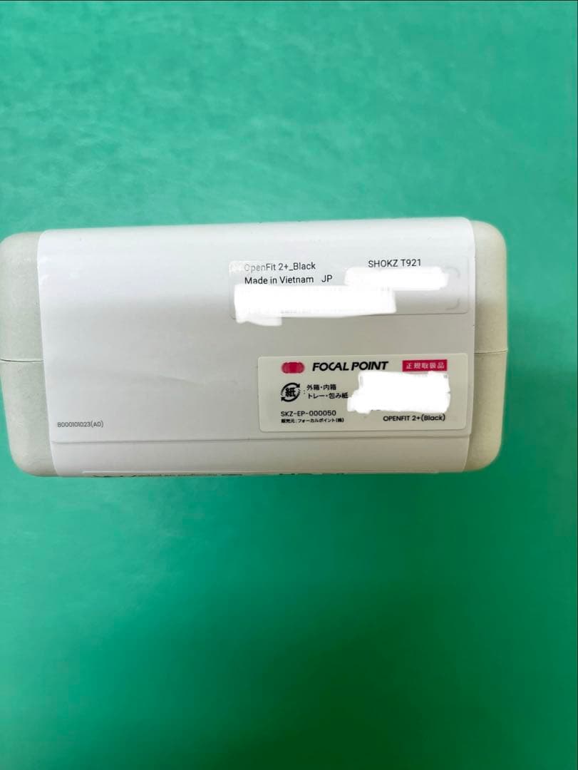 SHOKZ OPENFIT 2+ ブラック　フラッグシップ