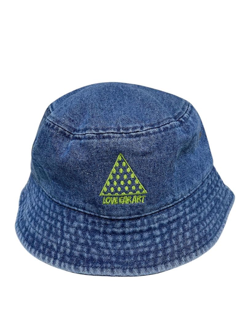 JOINTS2025‼️love ear art バケットハット デニム 新品