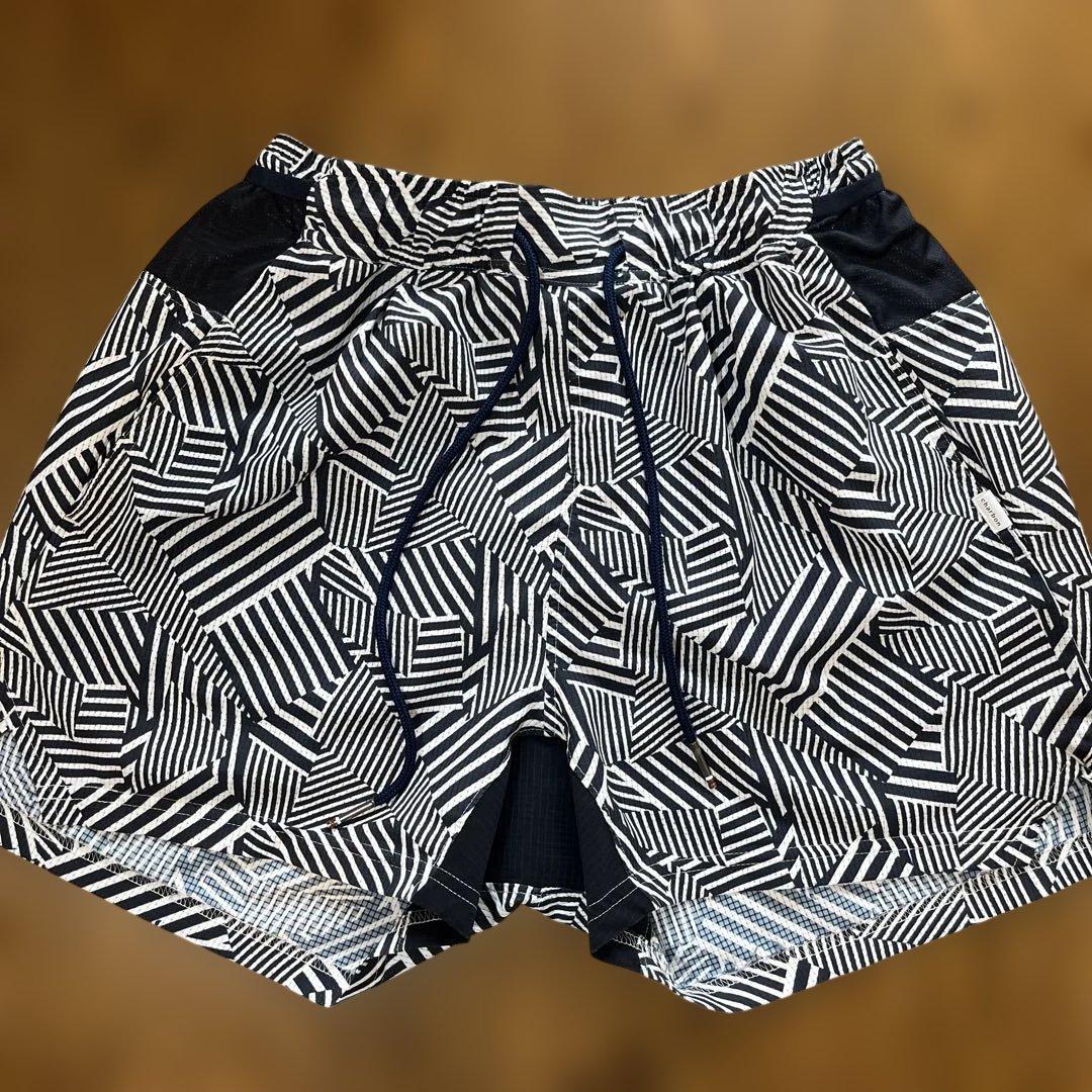 パンツ Charbon DAZZLE CAMOUFLAGE 7 SHORTS