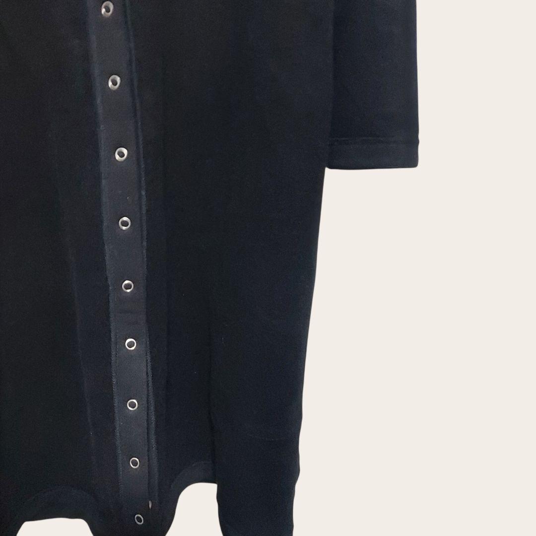 アニエスベー　定番カーディガンプレッション　スナップロングカーディガン未使用