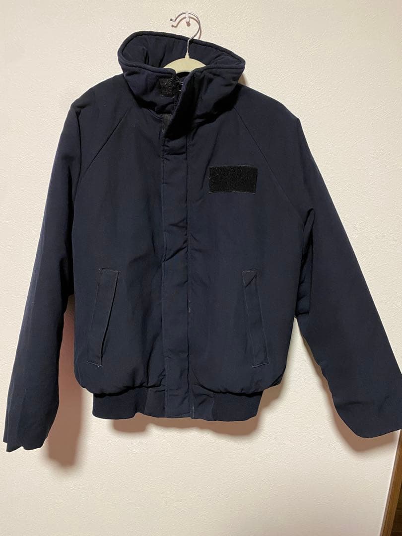 【00s米軍実物】US NAVY シップボードジャケット ARAMID M 紺