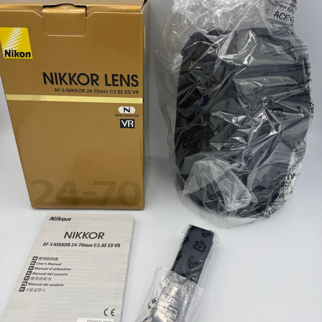 Nikon AF-S 24-70mm f/2.8E ED VR 標準ズームレンズ