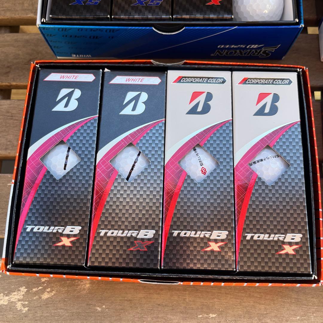 ブリヂストン TOUR B XS X ゴルフボールセット　48個　未使用品
