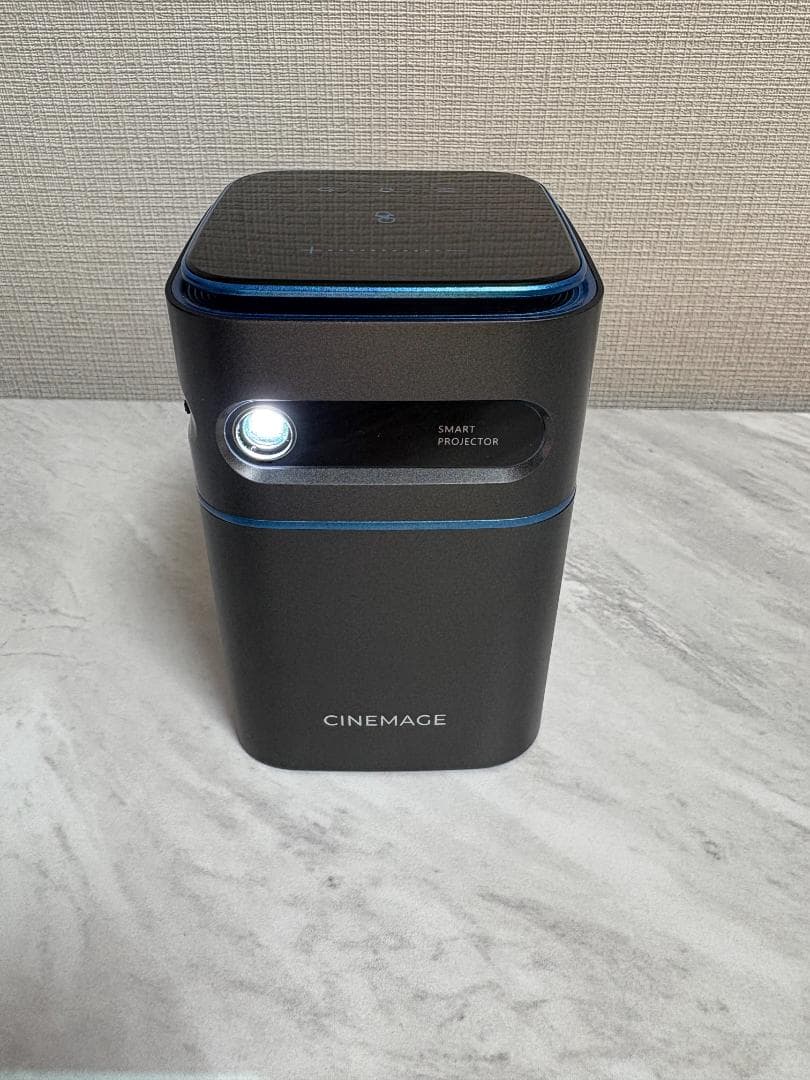 美品 CINEMAGE mini C11002 モバイルプロジェクター ブルー