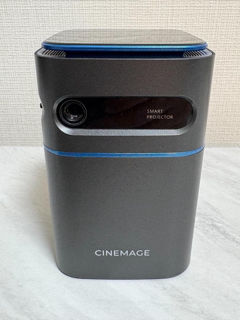 美品 CINEMAGE mini C11002 モバイルプロジェクター ブルー