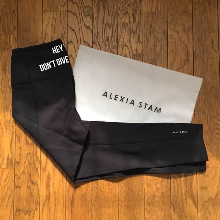 ALEXIASTAM トレーニングパンツ