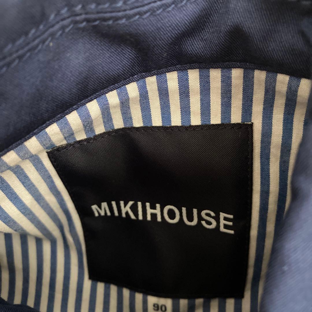 新品未使用　ミキハウス ネイビー ジャケット 90 コート