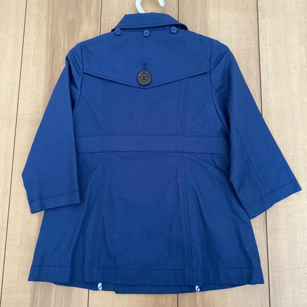新品未使用　ミキハウス ネイビー ジャケット 90 コート