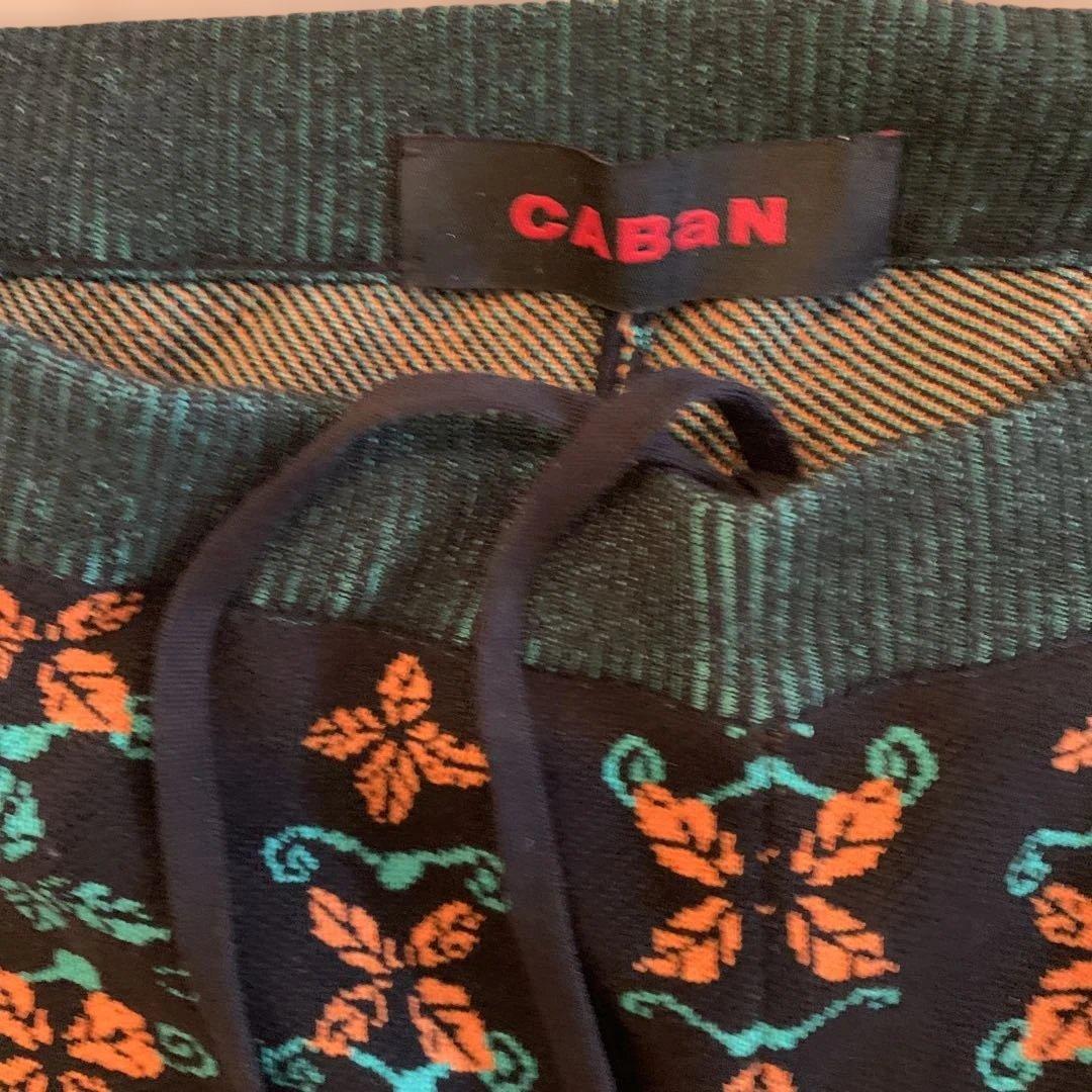 CABAN 花柄 Sサイズ パンツ