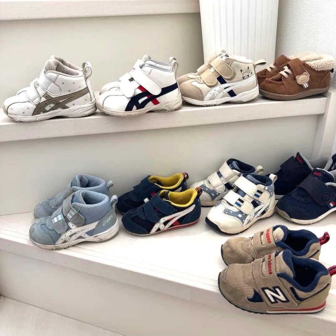 ASICS ニューバランス キッズシューズ まとめ売り