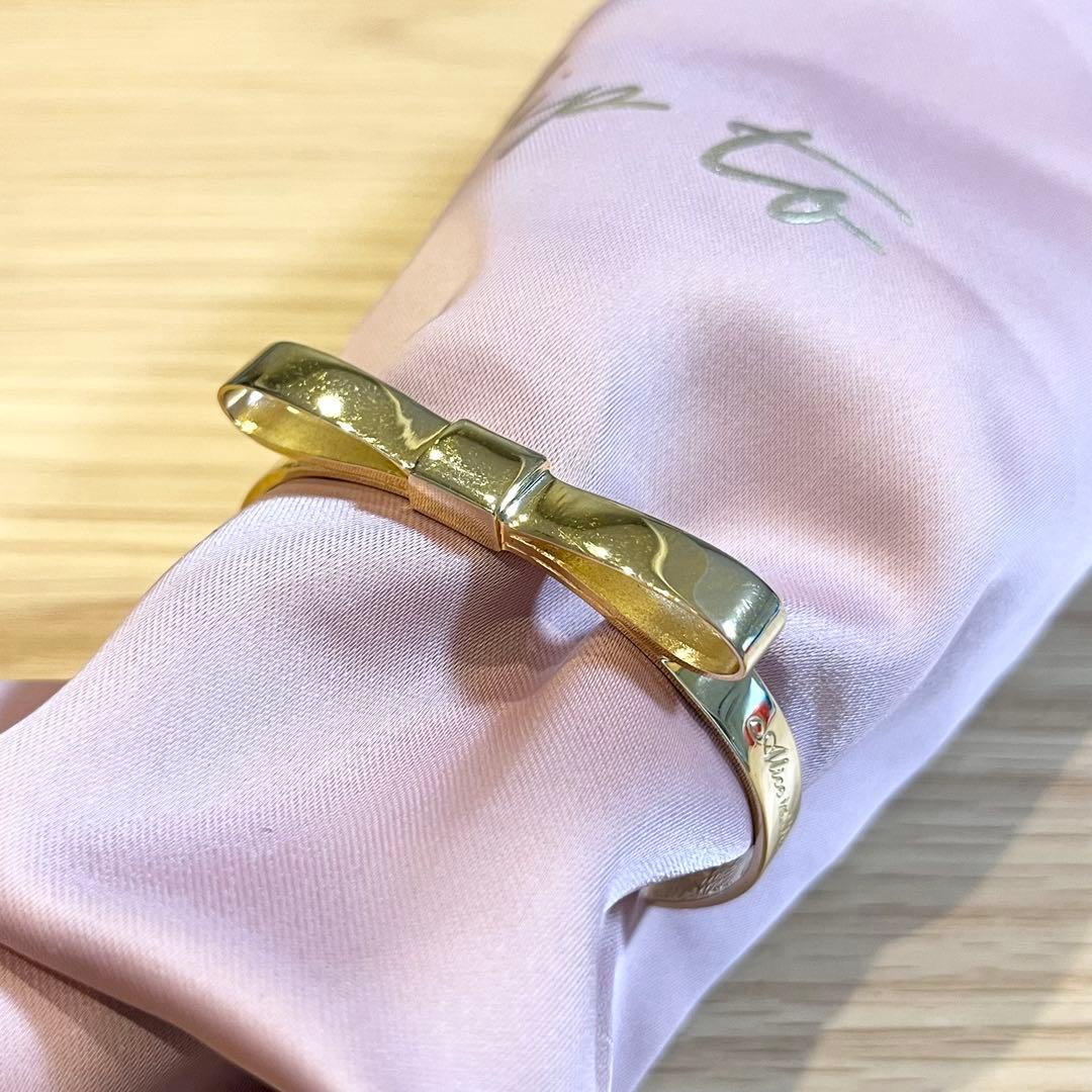 Alice in Tinyroom アリスインタイニールーム リボンボウバングル