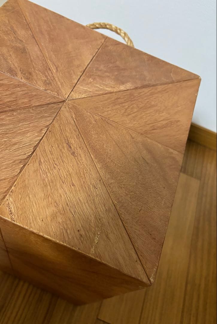 ウッドスツール 木製 ボックススツール 椅子 カホン風