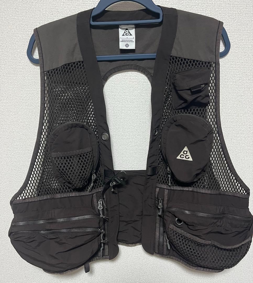 NIKE ACG 22AW BUTTLES VEST メッシュベスト サイズ L