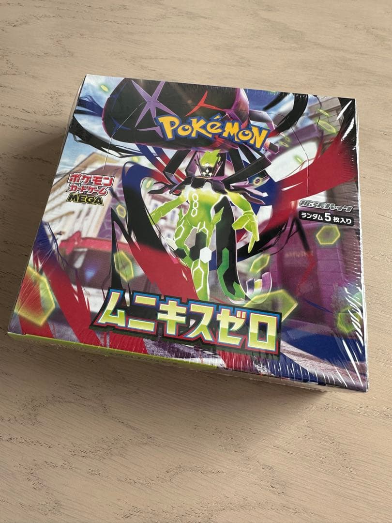 【シュリンク有・未開封】ポケモンカードゲーム　ムニキスゼロ　BOX