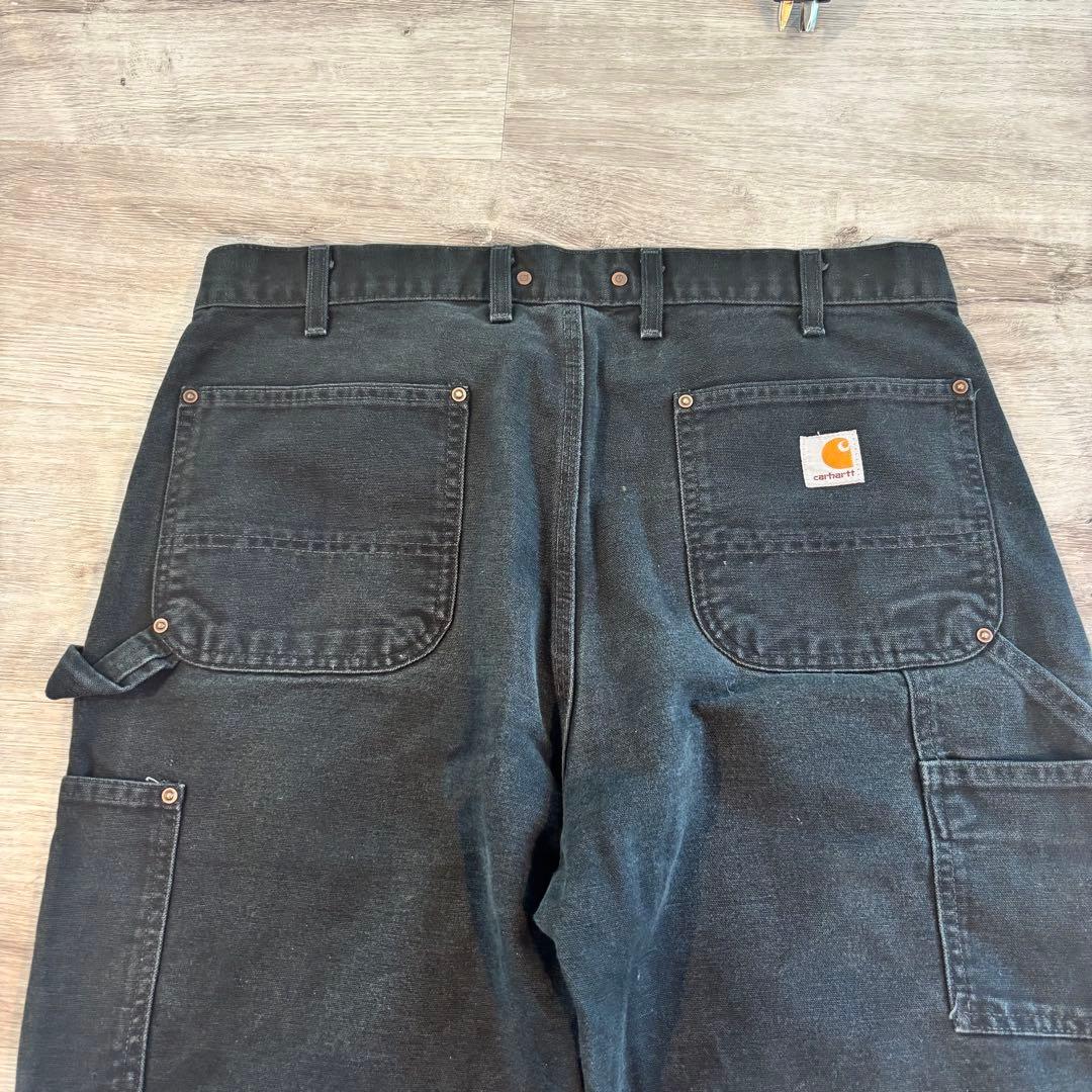 0*0様 【希少】カーハート ダブルニー ユーロ規格　布タブ 黒 #562