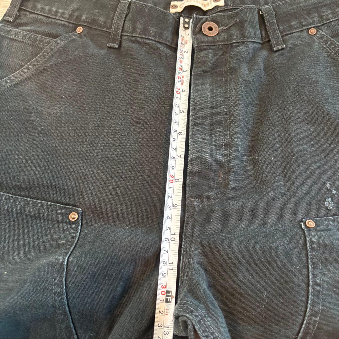 0*0様 【希少】カーハート ダブルニー ユーロ規格　布タブ 黒 #562