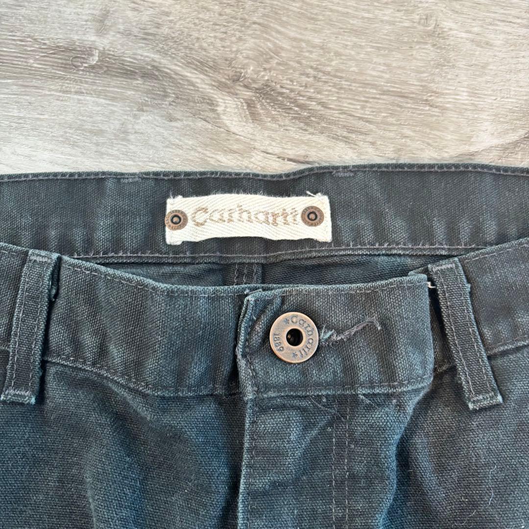 0*0様 【希少】カーハート ダブルニー ユーロ規格　布タブ 黒 #562