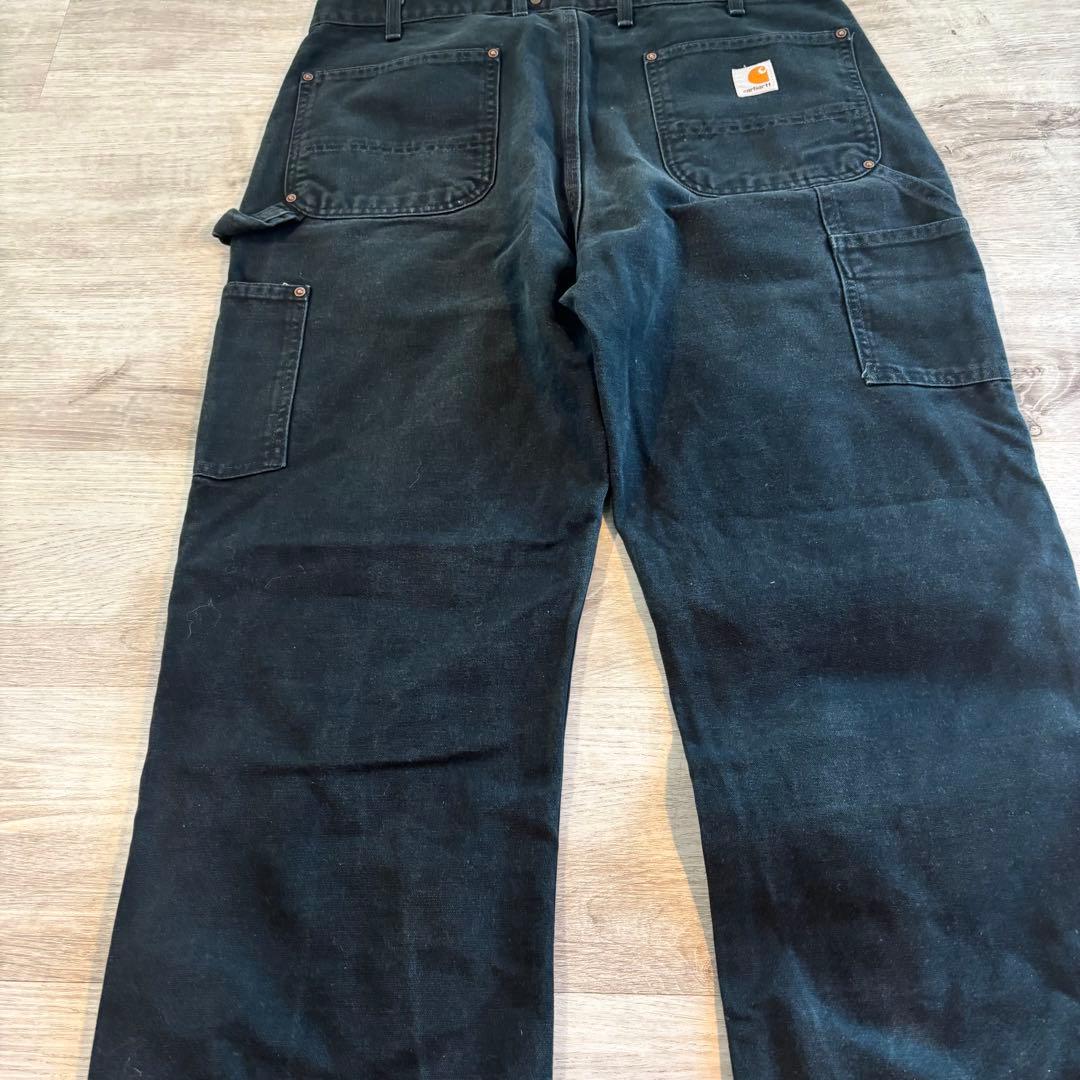 0*0様 【希少】カーハート ダブルニー ユーロ規格　布タブ 黒 #562