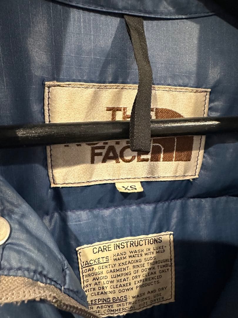 70s THE NORTH FACE 茶タグ ダウンジャケット
