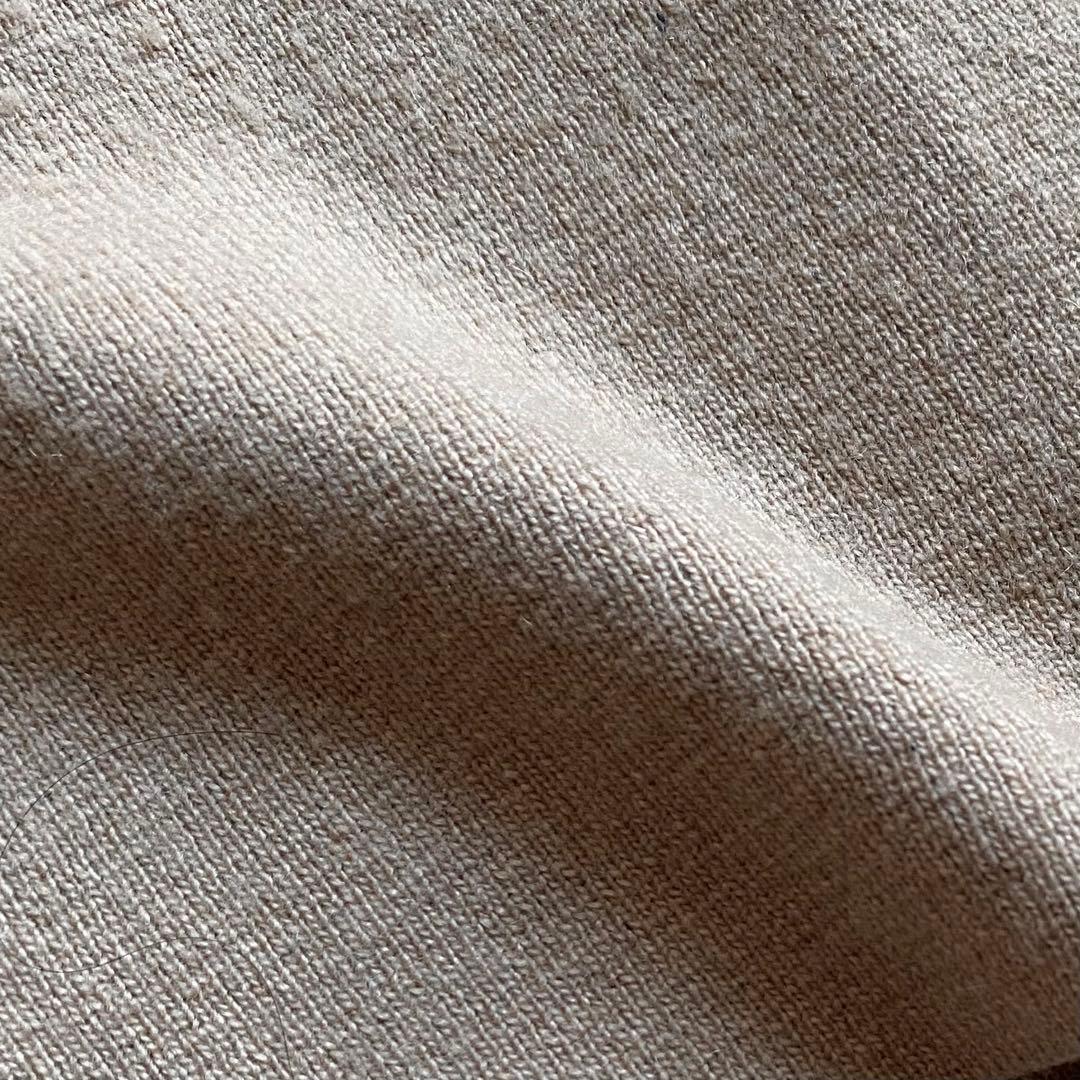 【定価3万✨】Plage カシミヤ混　ミラノリブニットジャケット　近年　ベージュ