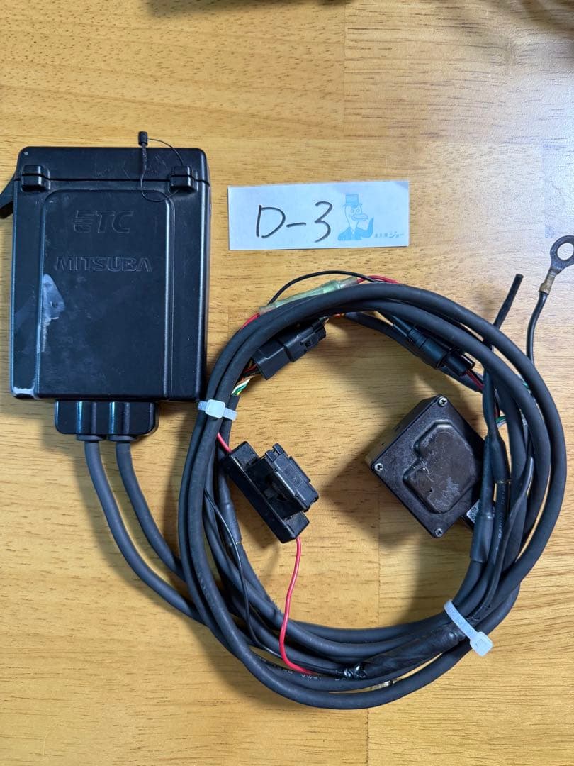 バイク用ETC アンテナ分離型 ミツバ 動作確認済 MSC-BE31 D-3