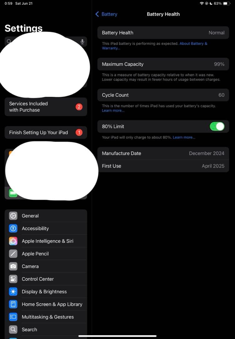 Apple iPad Air 11インチ2024 Wi-Fi, 256GBブルー
