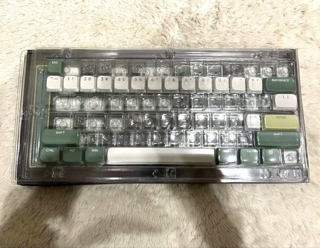 Teihai70H 自作70%キーボード　ロープロ日本語配列　おまけ付き