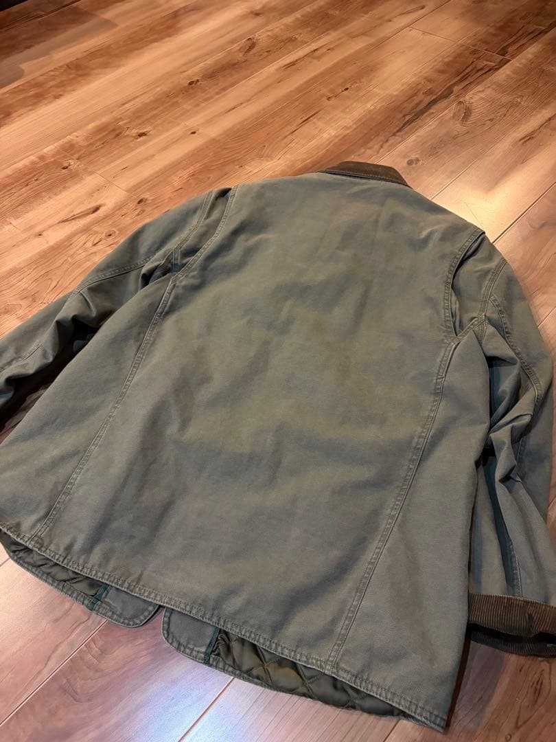 ORVIS ミリタリージャケット コーデュロイ襟 90年代