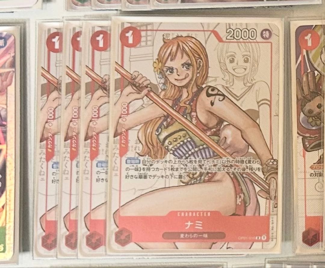 【プロモ】ワンピカード　ナミ、チョッパー等プロモ多数