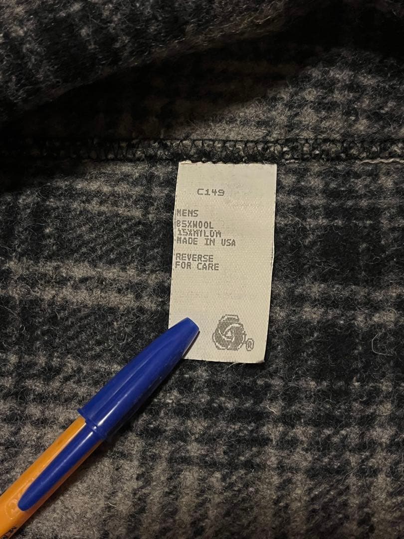 2色セットL.L.Beanウールリッチ製チェック柄ベストMサイズUSA製80's