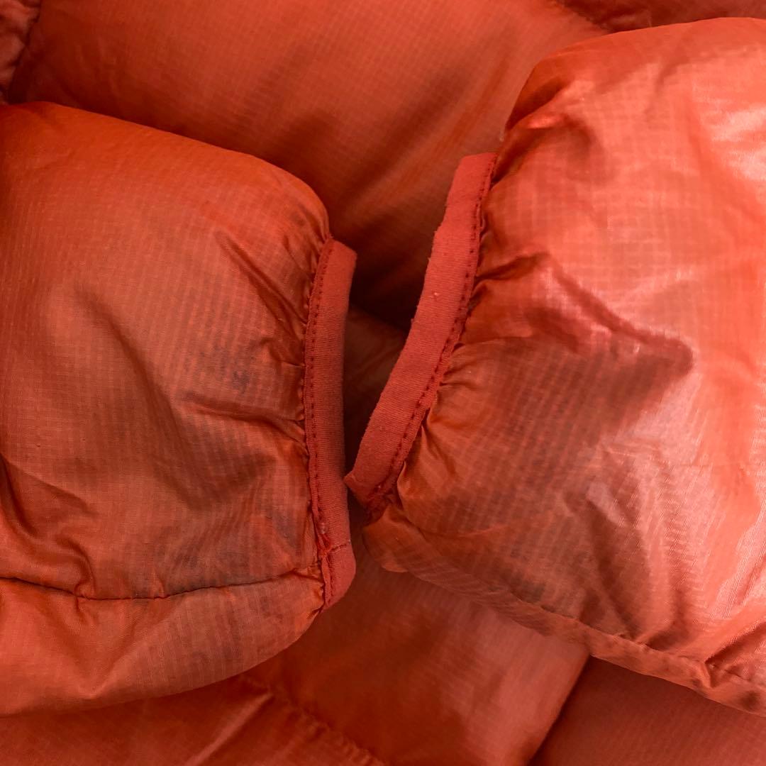 montbell ライトアルパインダウンパーカダウンジャケット廃盤モデルオレンジ