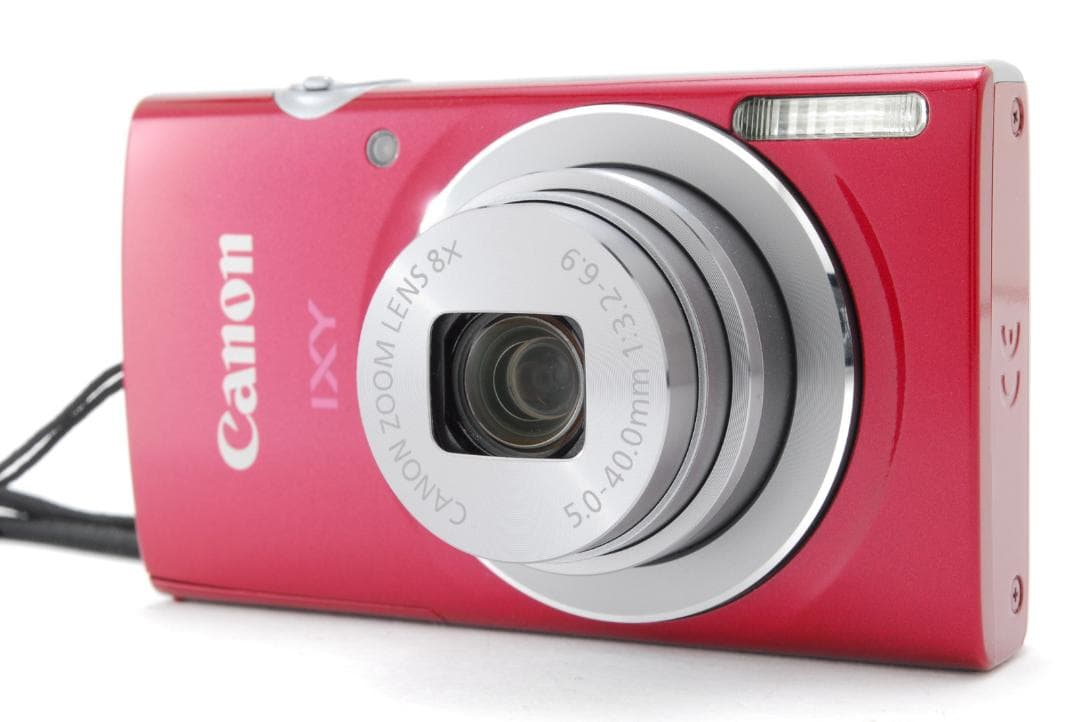Canon IXY 120 レッド 本体と付属品 動作確認済み