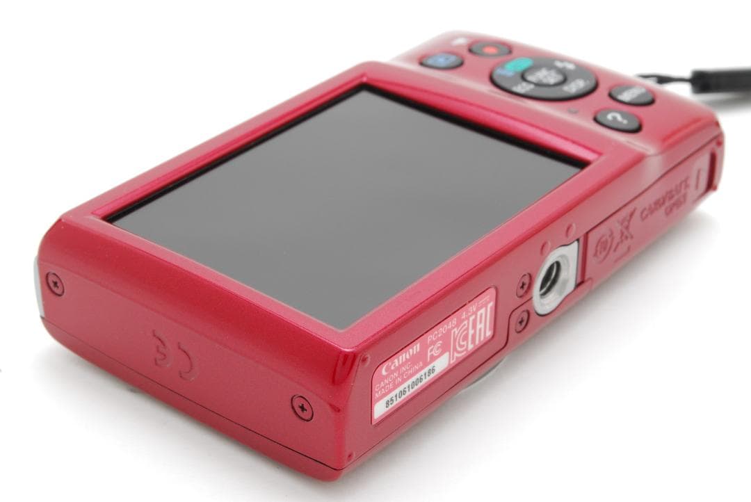 Canon IXY 120 レッド 本体と付属品 動作確認済み