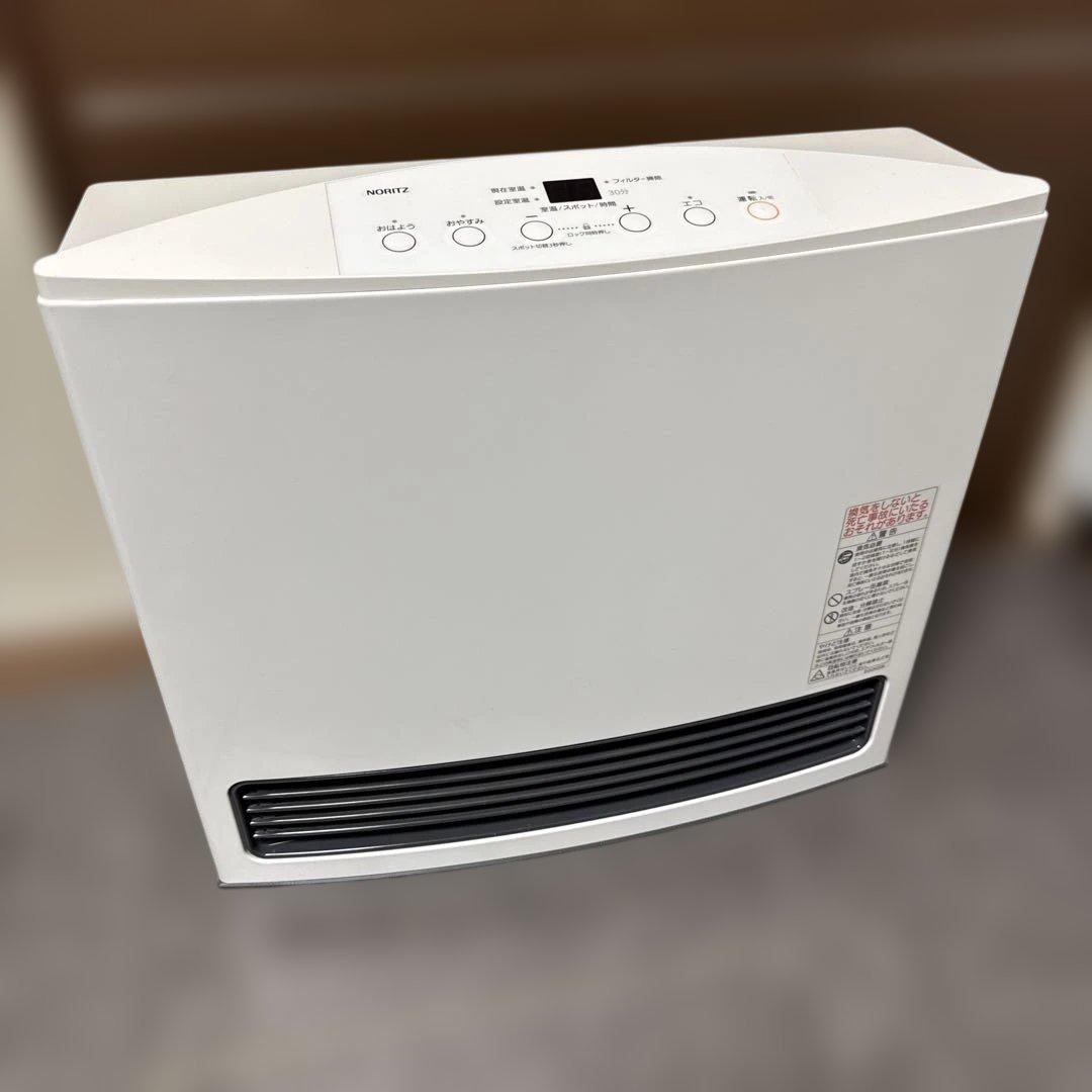 ノーリツ ガスファンヒーター GFH-4004S-W5 都市ガス用