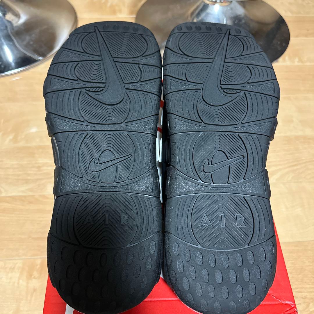 靴 NIKE Air More Uptempo Slide \"Black\"